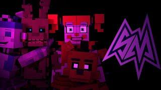 FNAF Afton Family Remix Minecraft Animated Music Video