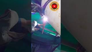 Slowly but surely welding % RT PASS. #tigwelding #shorts