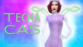 Tecna // winx club // fairy transformation // create a sim // The Sims 4 // CAS //