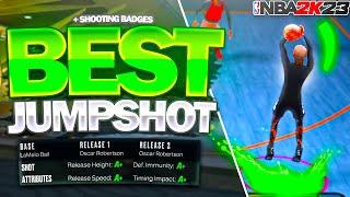 BEST JUMPSHOT on NBA 2K23 CURRENT GEN! FASTEST JUMPSHOT + BEST SHOOTING BADGES & TIPS TO NEVER MISS!