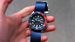 You're wearing your nato strap the WRONG way