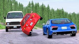 High Speed Traffic Crashes #4 - BeamNG Drive | CrashBoomPunk