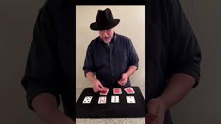 4 ACES (#6) self-working beginners card trick