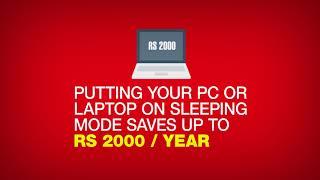 Energy Saving Tip #1: Put your laptop on sleep mode