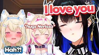 FUWAMOCO and Nerissa slept in the same bed together IRL, and it was so cute!!!