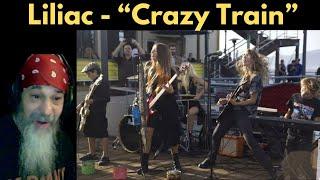 HOLY COW! I AM BLOWN AWAY! - Metal Dude - (REACTION) - "Crazy Train" - Liliac (Official Music Video)