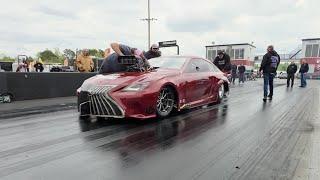 Street Outlaws - Justin Swanstrom racing at the Speed Promotions $100K to Win Radial Race