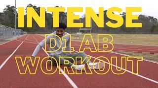 10 Minute Ab Workout You Can Do Anywhere! (Track Athlete Ab Routine)