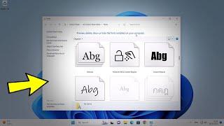 Restore Default Font Settings in Windows 11 | How To Reset default font on windows 11 (𝓕𝓸𝓷𝓽) 