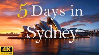 How to Spend 5 Days in SYDNEY Australia | Travel Itinerary