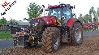 Ploughing | Ploegen met Case IH Optum 250 + Kverneland | Pleizier & Timmer | 2019