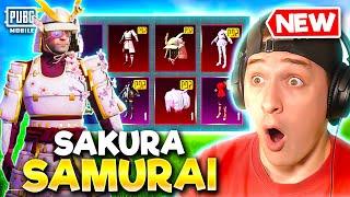 LUCKIEST MYTHIC OPENING EVER! SAKURA SAMURAI - PUBG MOBILE