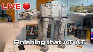 LIVE  finishing the UCS AT-AT