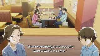 QUOTES SCENE Tsuki ga Kirei - Dazai said