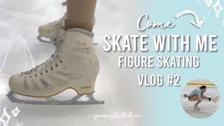 Come Figure Skating With Me! Adult Figure Skater Vlog #2 (journeybacktotheice)