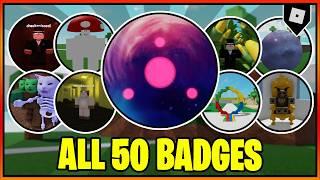 How to get ALL 50 BADGES in ABILITY WARS || Roblox