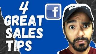 How I Sell on the Facebook Marketplace | 4 Great Tips | Convert Sales