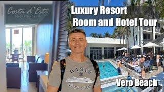 Full Tour Costa d'Este Beach Resort and Spa Vero Beach Full ROOM TOUR and HOTEL TOUR