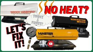 Unlock the Secret to Smoke-Free Heat Torpedo Kerosene Heater Repair & Adjustment