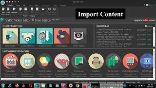 How To Convert - Import - Export And Save A Video & Project In VSDC Free Video Editor