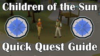 OSRS Children of the Sun Quick Quest Guide - Varlamore Access Quest