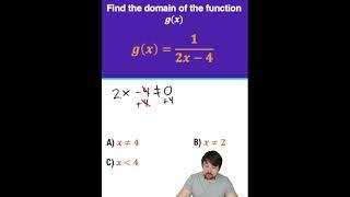 How to Find the Domain of a Rational Function – Fast with Nick
