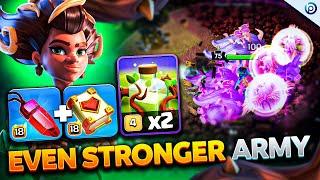 The ULTIMATE Root Rider Army – 2 Overgrowth & Heal Tome OP! | TH17 Strategies Clash of Clans