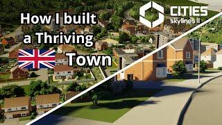 Building a THRIVING UK Town in Cities: Skylines 2