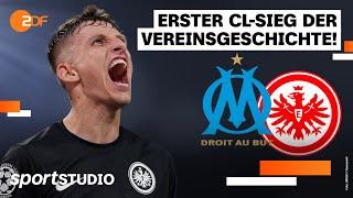 Olympique Marseille – Eintracht Frankfurt Highlights | UEFA Champions League 2022/23 | sportstudio