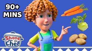 Maggie’s Marvellous Vegetable Garden  Shane the Chef | Preschool Food Education