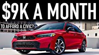The ABSURD Cost of Affording a 2026 Honda Civic Sedan