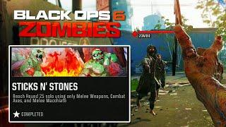 Black Ops 6 Zombies - STICKS N' STONES Dark Ops (Walkthrough)