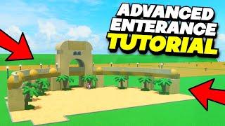 ADVANCED PARK ENTRANCE TUTORIAL IN THEME PARK TYCOON 2