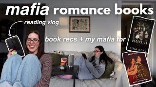 Mafia romance books  Book recs + my TBR, reading Rina Kent for the first time, etc. [extra vlogmas]