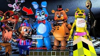 Я НАШЕЛ ВСЕХ АНИМАТРОНИКОВ ФНАФ 2 В СВОЕМ МИРЕ В МАЙНКРАФТ FNAF 2 MINECRAFT FRIDAY NIGHT FUNKIN