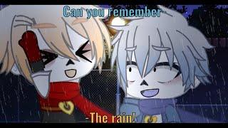 Meme || Can you remember the rain! || Gacha club  || Undertale || My AU || Animation ||