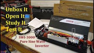 SWI-Power 3000 Watt Pure Sine Wave Inverter, Newest for 2021 We review it, Parts List Below