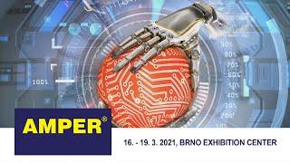 New Date: AMPER Trade Fair, 16. – 19. 3. 2021, Brno Fairs Center GB