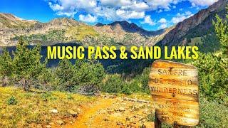 Music Pass and Sand Lakes 