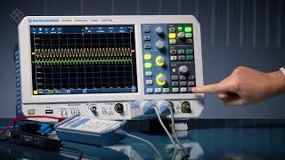 Rohde & Schwarz RTA4000 Oszilloskop   Features & Operation