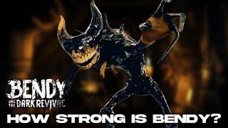 How Strong Is Bendy? | Bendy and the Ink Machine Scaling