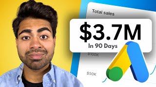 How I Made $3.7M With Google Ads in 90 Days (Shopify Case Study)