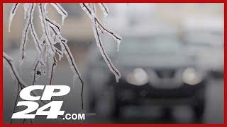 Freezing rain warning issued for several parts of the GTA and surrounding areas