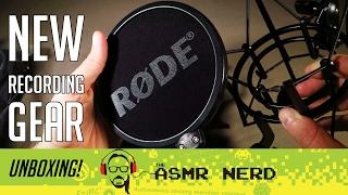 ASMR Whisper: Unboxing New Recording Gear! (Rode NT1-A microphone & Zoom H4n Pro recorder)