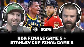 NBA Finals Game 5 Predictions + Stanley Cup Final Game 6 Picks
