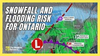 Heavy Snowfall and Flooding Risk Grows for Ontario