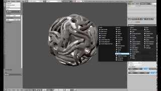 Linked Star Ball Twisted Loop (Blender)