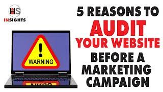 IHS Insights   why audit your website before marketing campaign