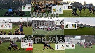 Weegie Rugby Highlights 2018/19 Season