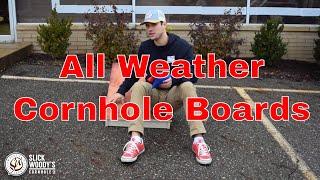 ALL WEATHER CORNHOLE BOARD